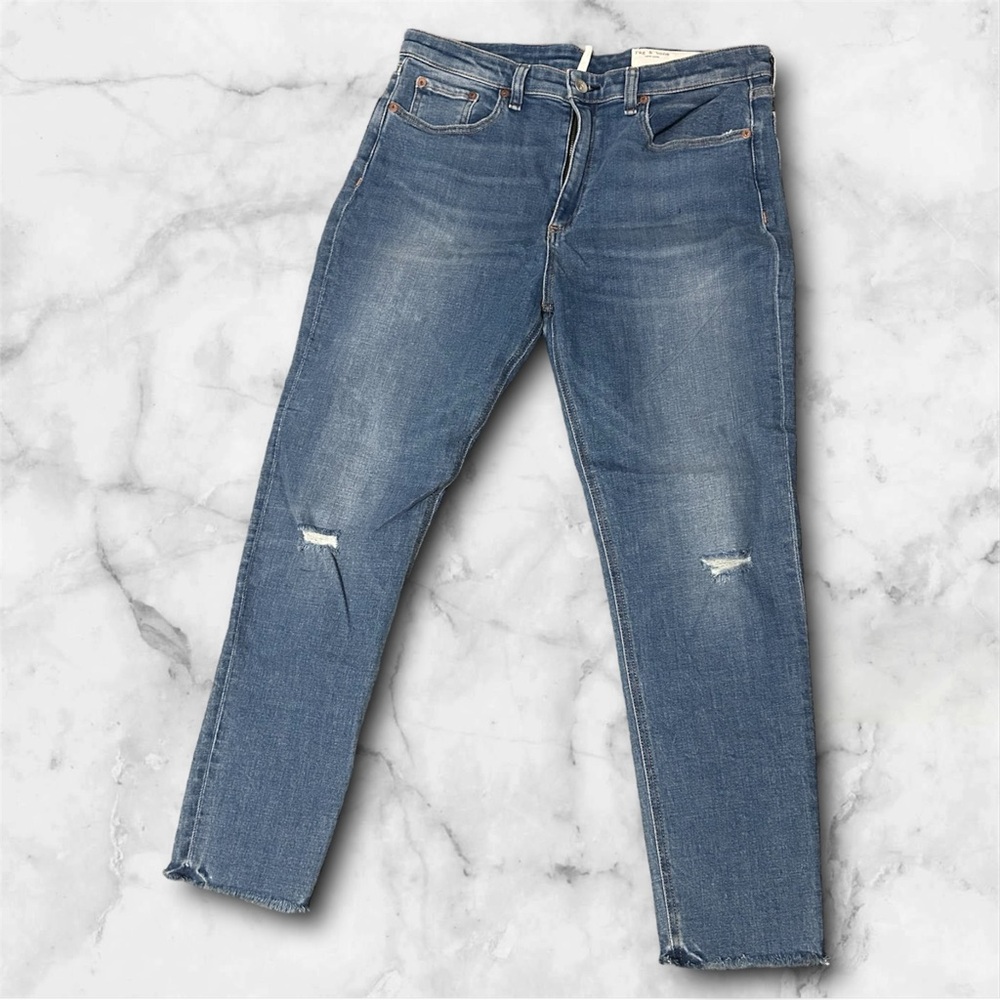 🆕 Rag & Bone Nina high-rise ankle skinny jeans sz 32
